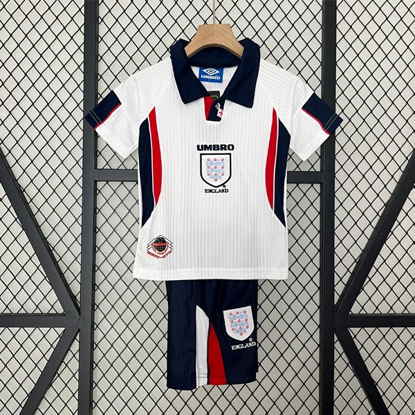 Maillot Angleterre Domicile Enfant Retro 1998